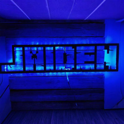 Personalized Minecraft inspired Name / Screen Name LED Sign, Mine Craft Video Game Art, Game Room Décor, Gamer gift