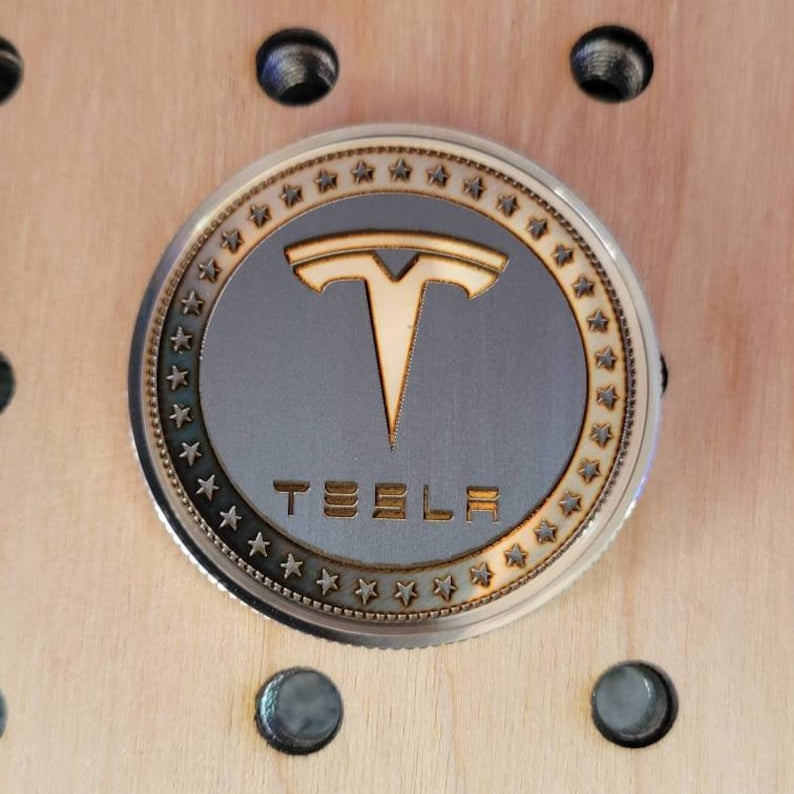 Custom made Challenge Coin in Stainless Steel or Brass