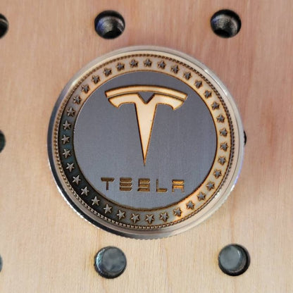 Custom made Challenge Coin in Stainless Steel or Brass