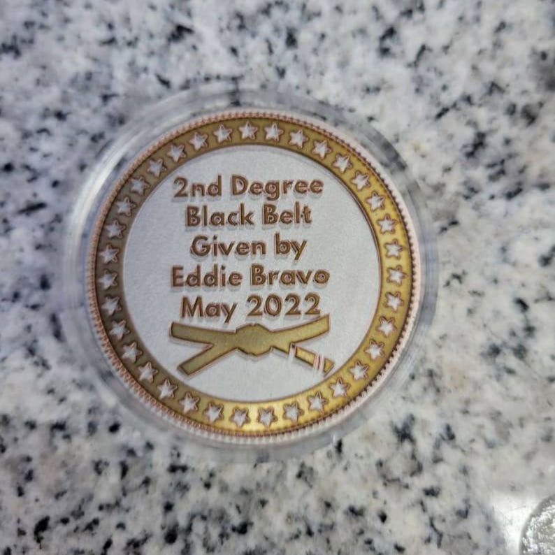 Custom made Challenge Coin in Stainless Steel or Brass